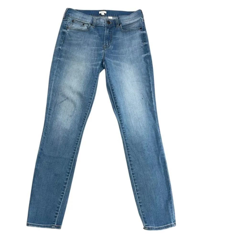 J.Crew Stretch Skinny Jeans Size 27 x 30 Medium Wash